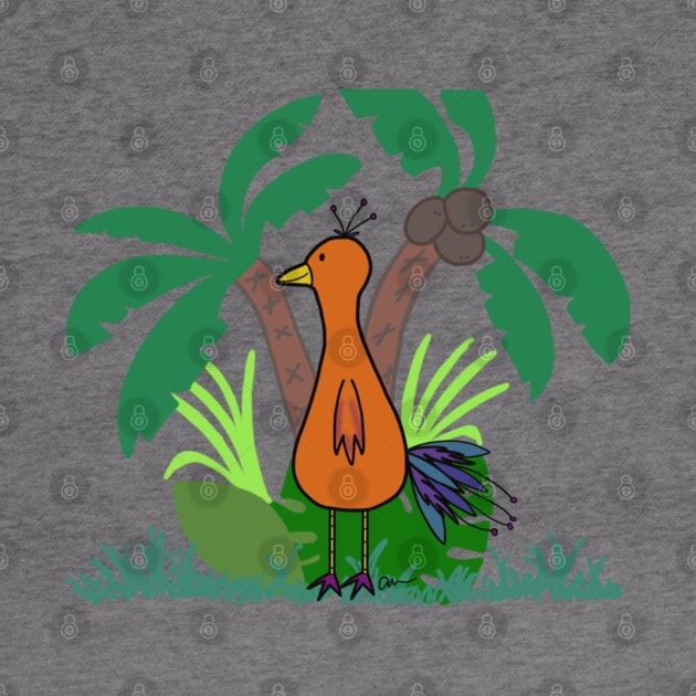 Tropical Birdie by Coconut Moe Illustrations